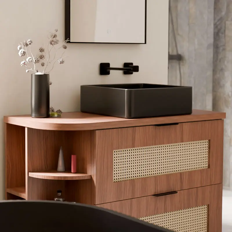 Meuble de salle de bain old school