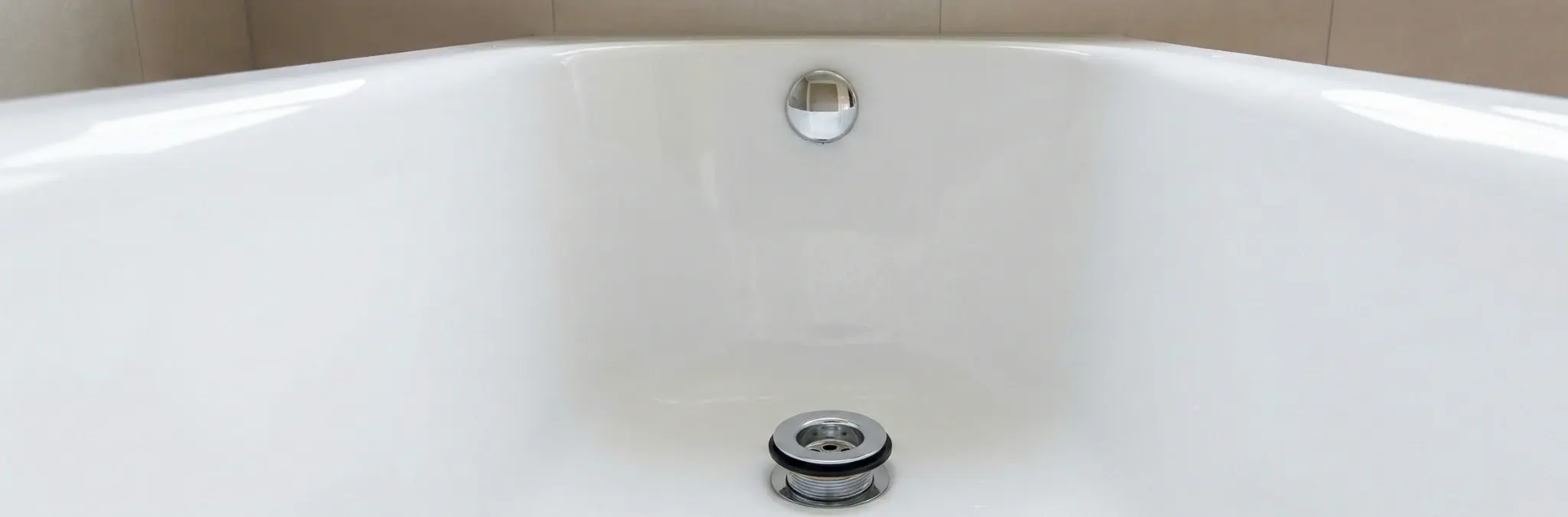 Baignoire avec vidage