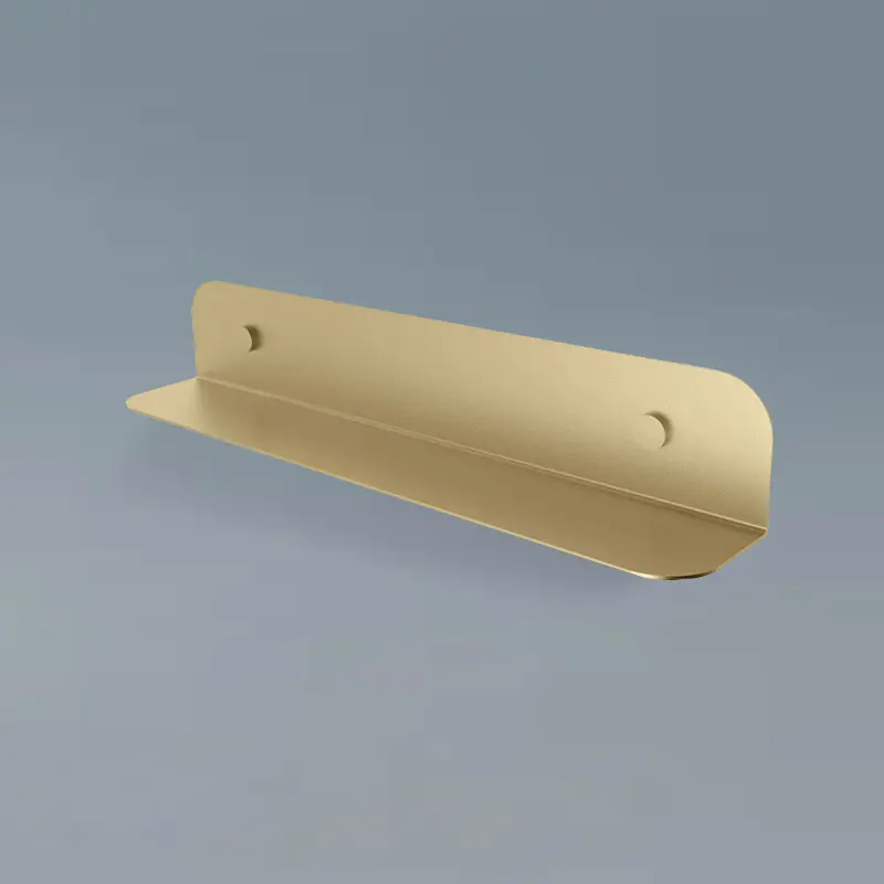 Etagère murale inox, 60 ou 90 cm, Doré brossé, Châtelet