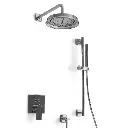 Pack douche à encastrer mitigeur, chromé, Monceau.webp