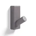 Patère murale clou, finition Gris ciment, T16.webp