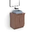Meuble vasque à poser, 60 cm, 2 portes, Alma.webp