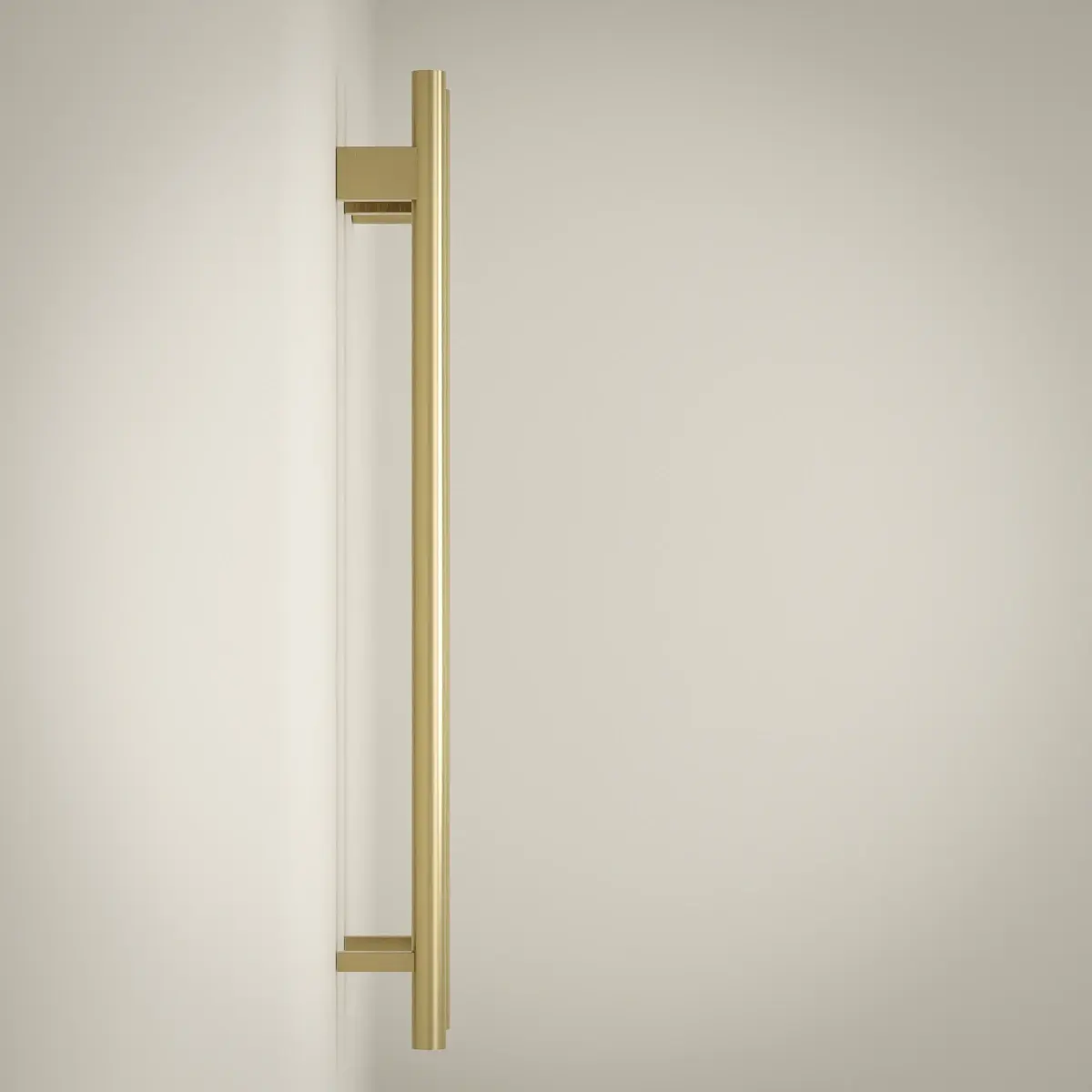 Sèche serviette 90x44x10, 45W, Doré brossé, Ondia 