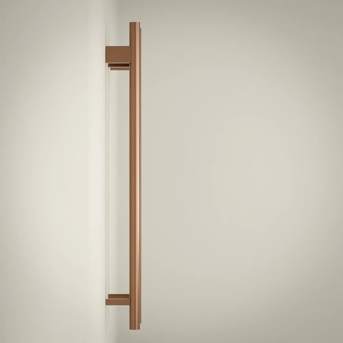 Sèche serviette 90x44x10, 45W, Doré rose brossé, Ondia  