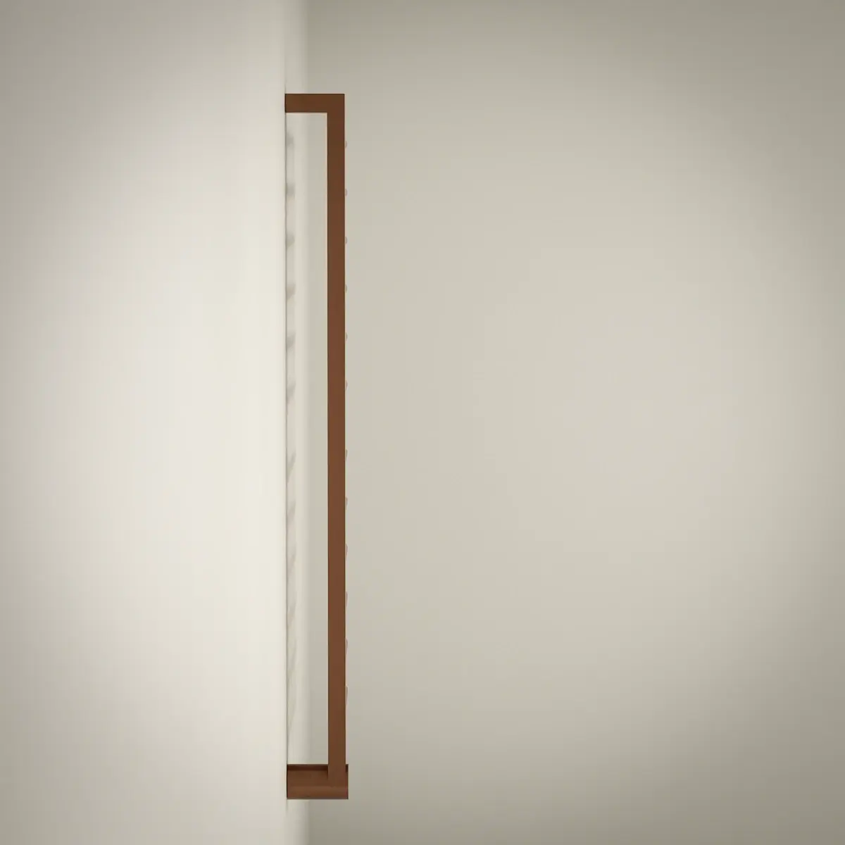 Sèche serviette 280W, Doré rose brossé, Calda    