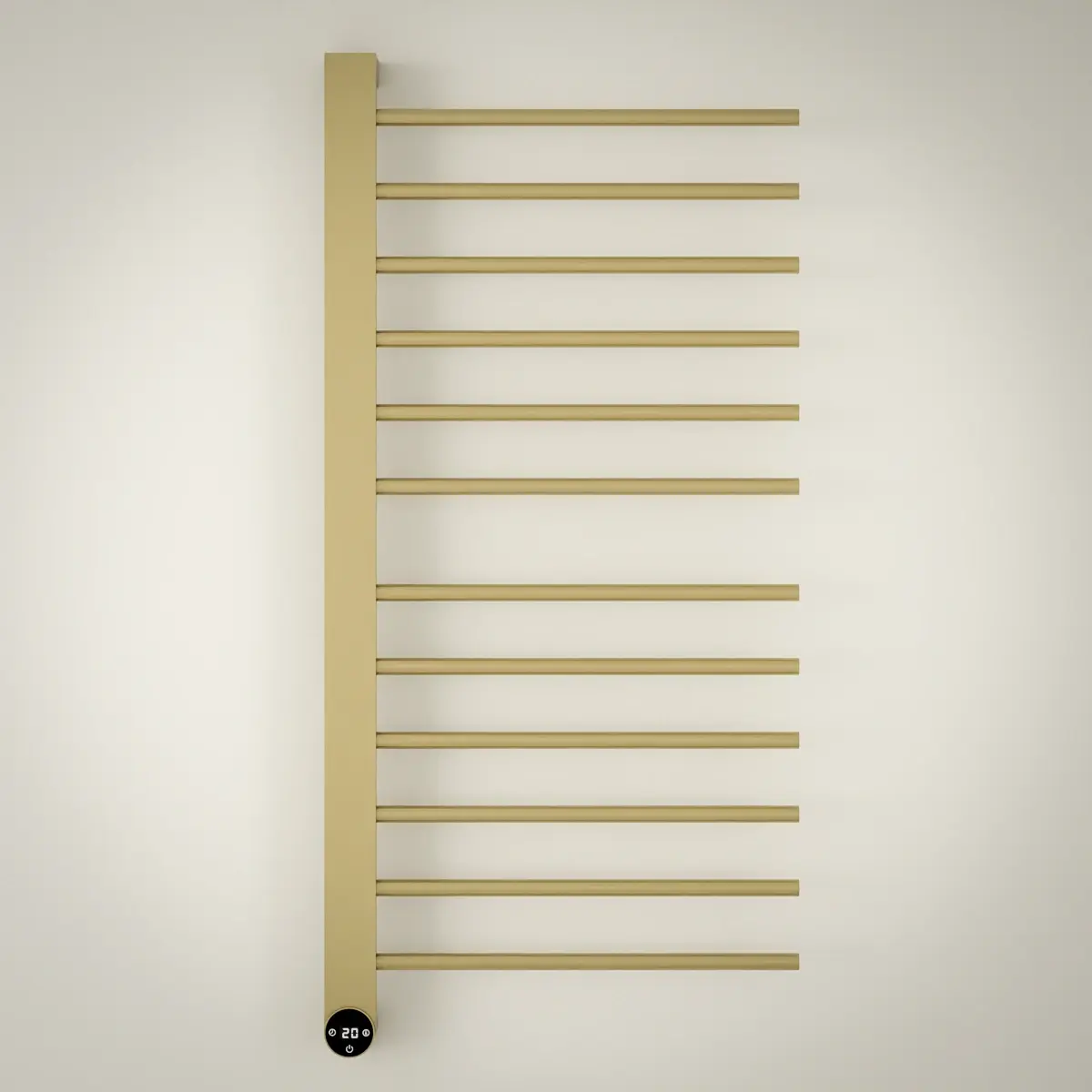 Sèche serviette 280W, Doré brossé, Calda   