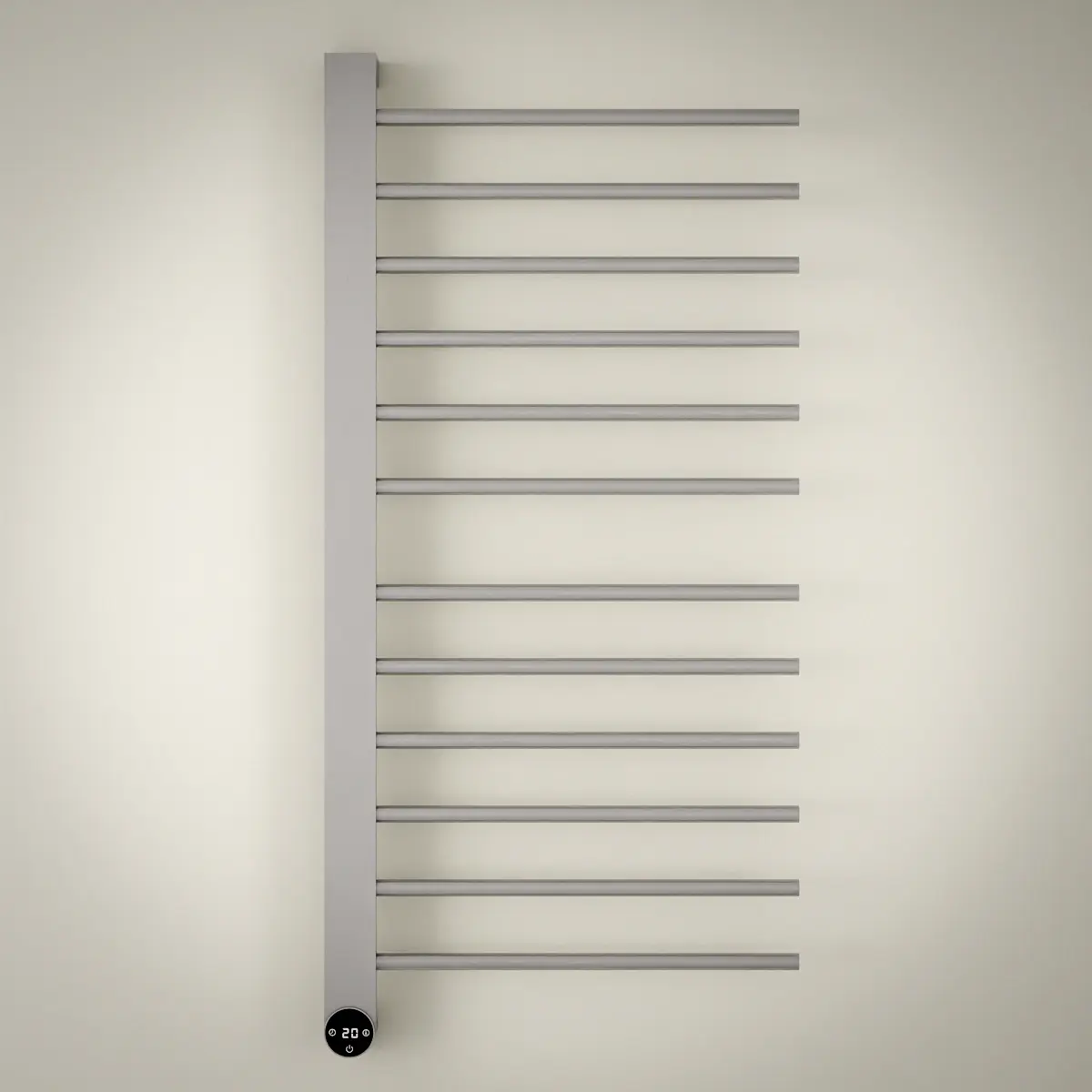 Sèche serviette 280W, Inox brossé, Calda     