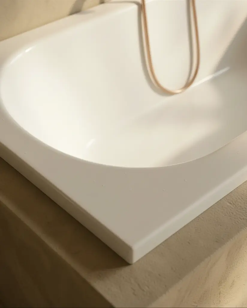 Baignoire Encastrable, 150 à 160 cm x 70, Acrylique, Brillant + pieds, Oz (2).webp