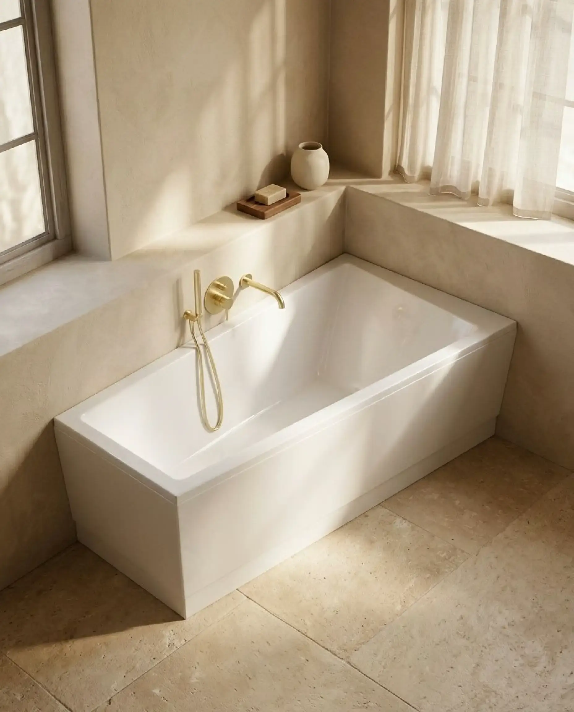 Baignoire d'angle droit, Cavallo