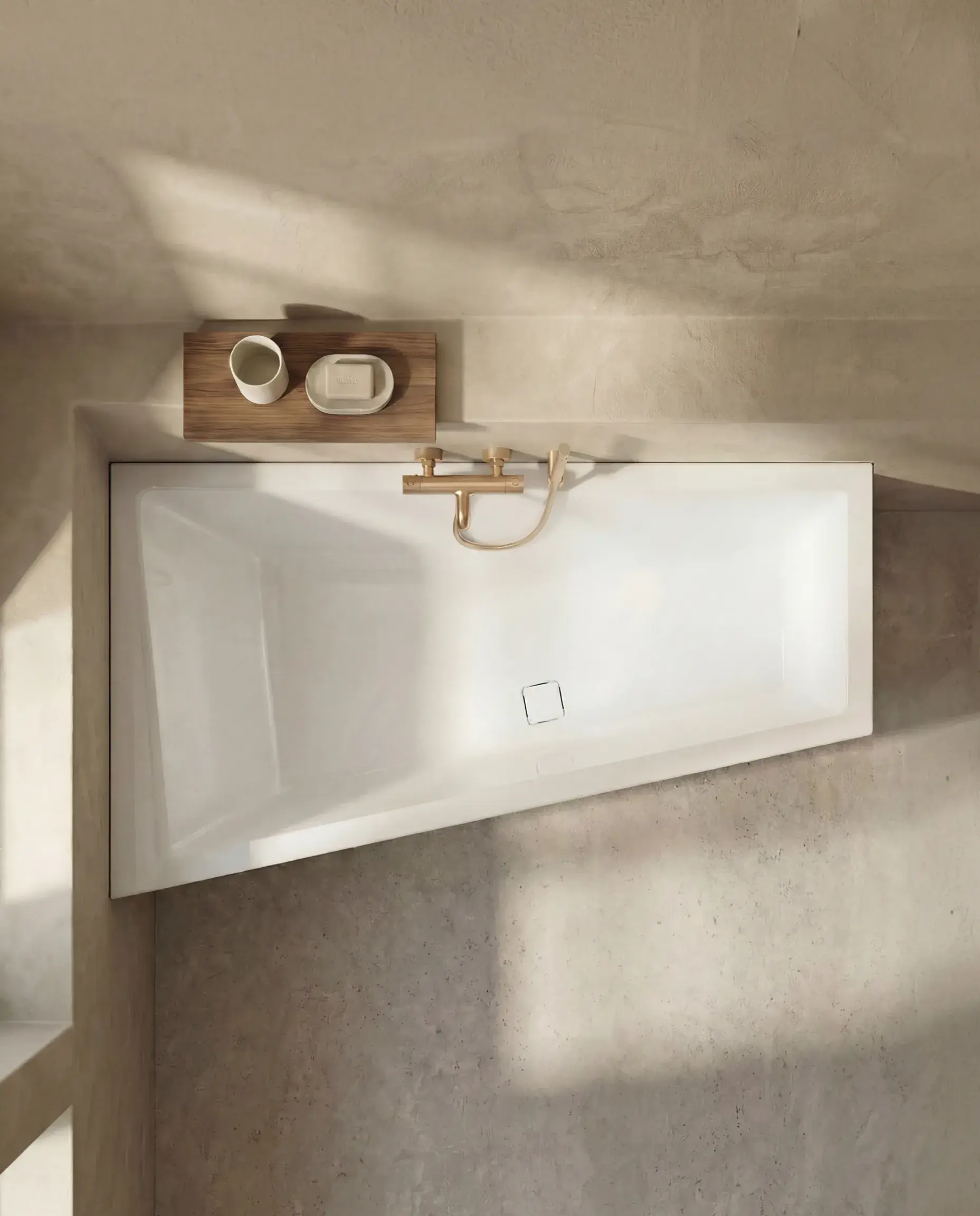 Baignoire d'angle gauche, Cavallo