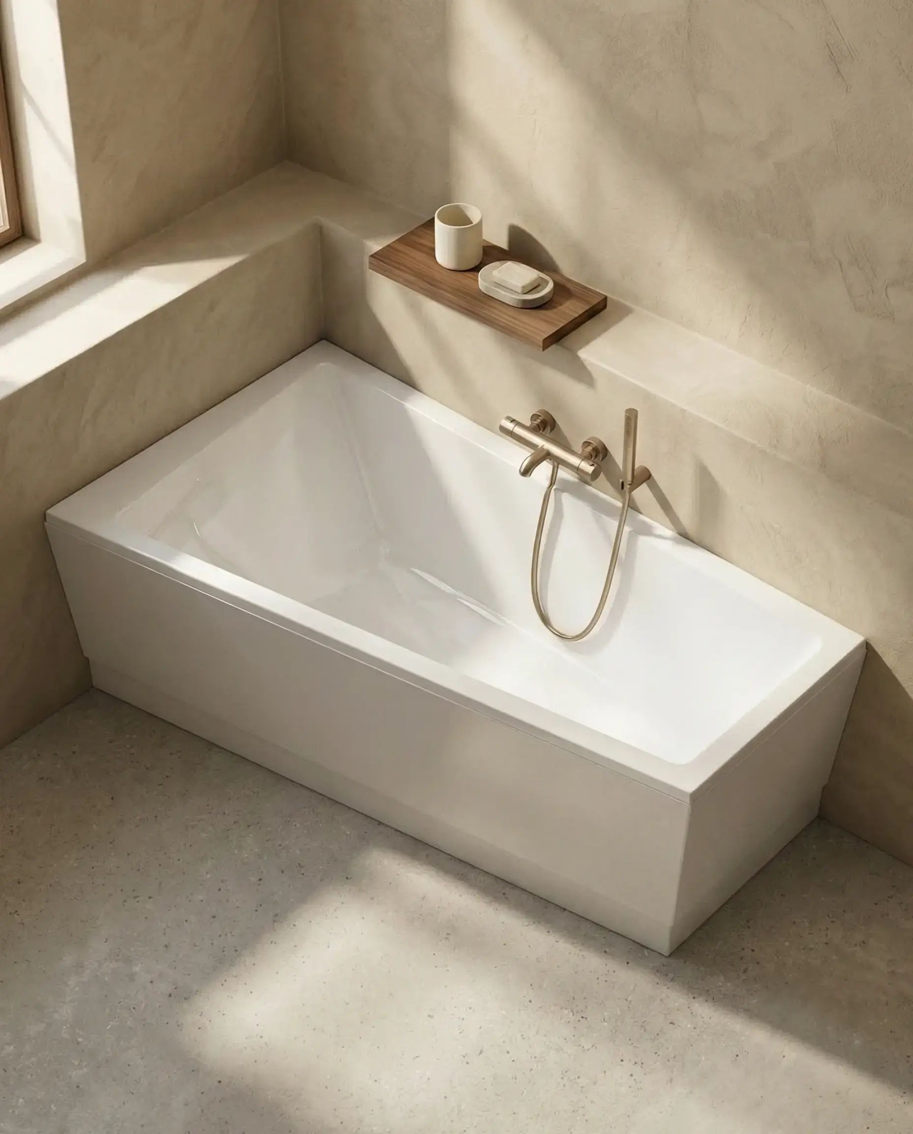 Baignoire d'angle gauche, Cavallo