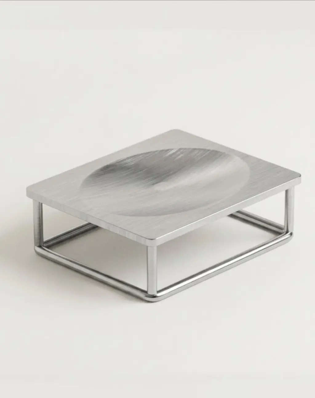 Porte-savon à poser - Chromé brossé - Infinity elegance