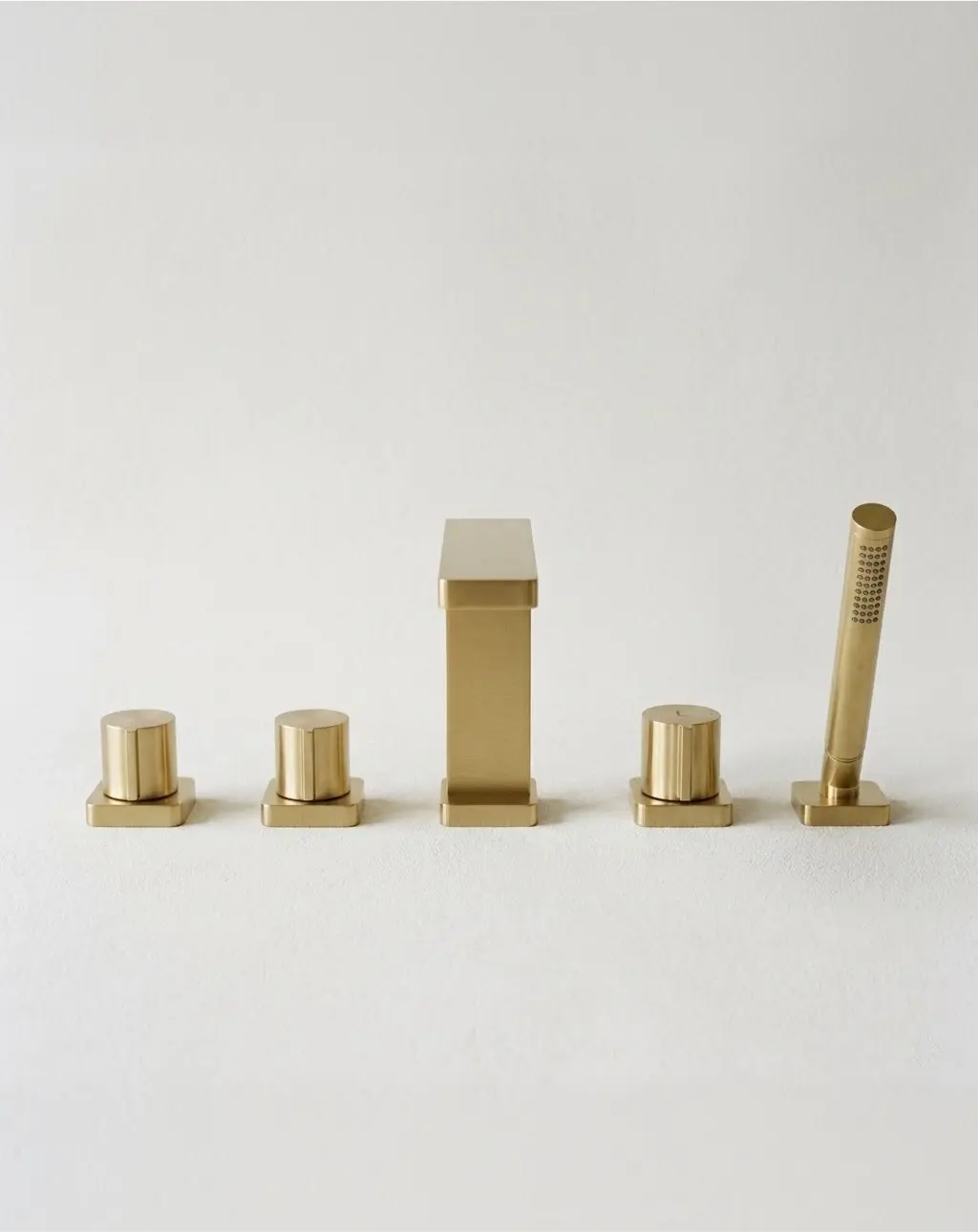 Robinet mélangeur bain-douche de plage doré, Carrousel