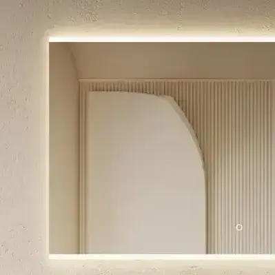 Miroir led et anti-buée 120x70, Loren  