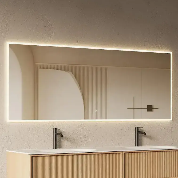 Miroir led avec antibuée 180x70cm, Noa    