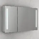 Armoire de toilette éclairante Glass 120 cm.webp