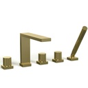 Robinet mélangeur bain-douche de plage doré, Carrousel