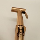 Douchette hygiénique Doré rose brossé, Châtelet