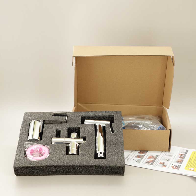 Douchette hygiénique Inox poli, Châtelet