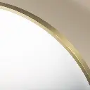 Miroir Rond 60cm Led+Anti-Buée Dore Mat, Chatelet .webp