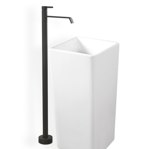 Lavabo à poser 83x41 cm, sans plage, céramique, Creek