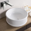 Vasque à poser en céramique, blanc - Ø45 cm - Classica