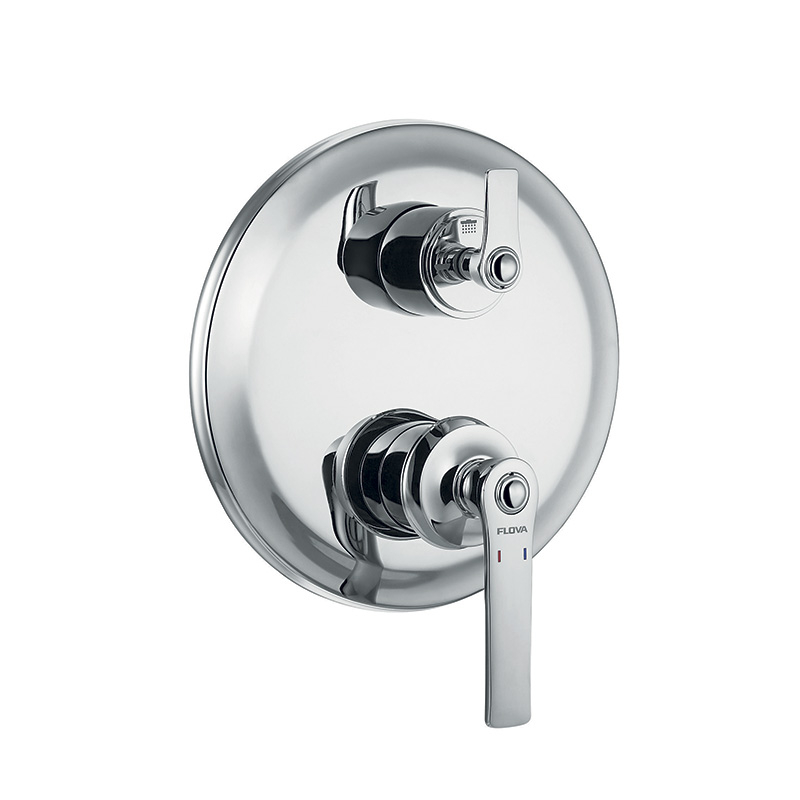 Robinet mitigeur douche mural, Liberty (3 sorties)