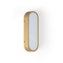 Applique murale 30 cm doré brossé, Opéra30