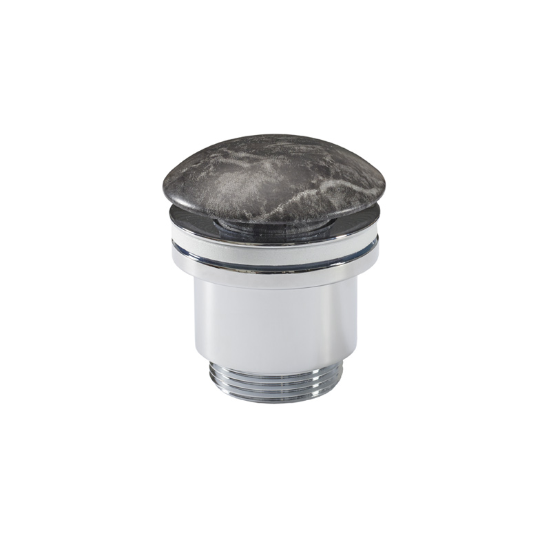 Bonde Clic-Clac, Laiton, Marbre Noir Mat