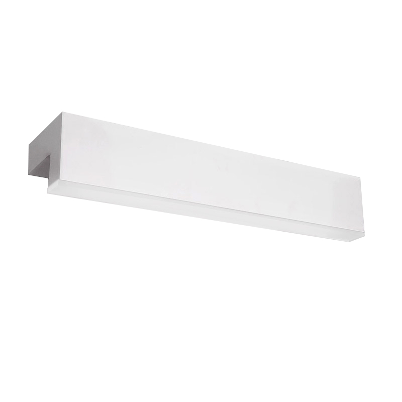 Applique murale salle de bain chromée, 44 cm, Square