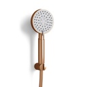 Set de douche complet avec douchette 3 fonctions, Châtelet, doré rose brossé