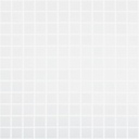 Mosaïque verre recyclé blanche, 31x31 cm, Nordic white matt