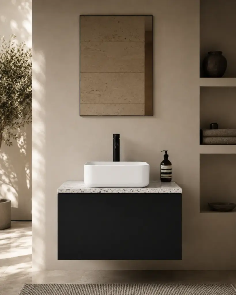 Meuble salle de bain 60 cm, Caruso
