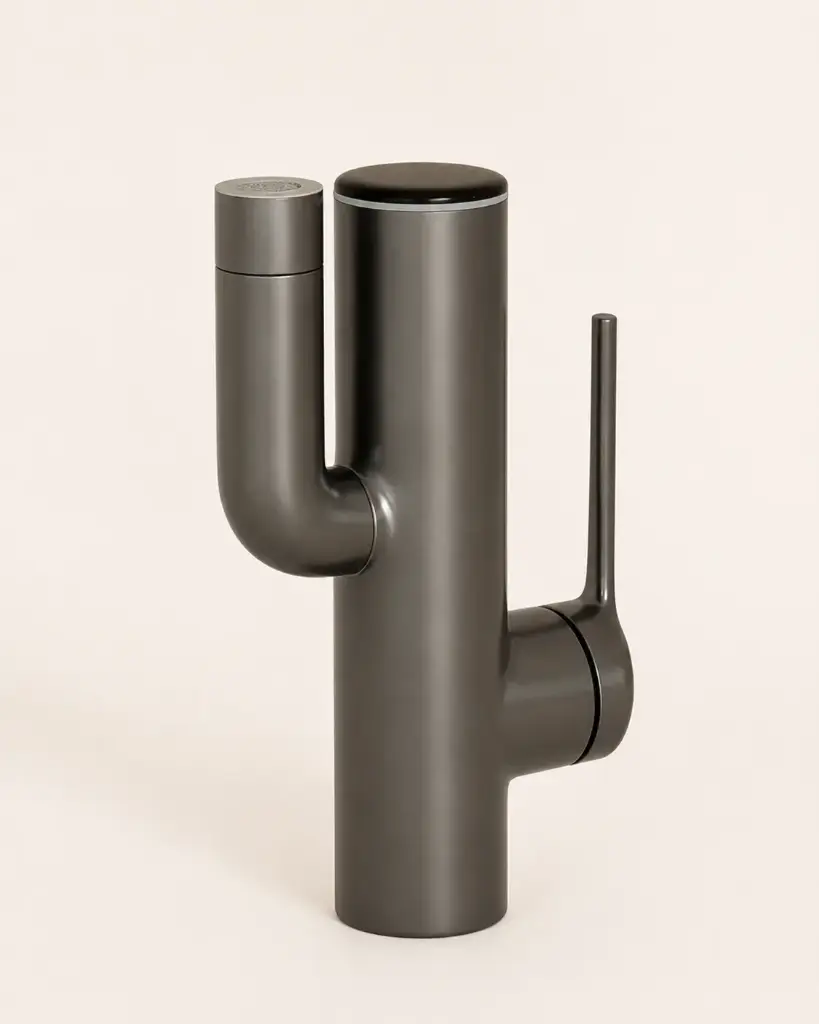 Mitigeur Lavabo Gun Metal Cactus 
