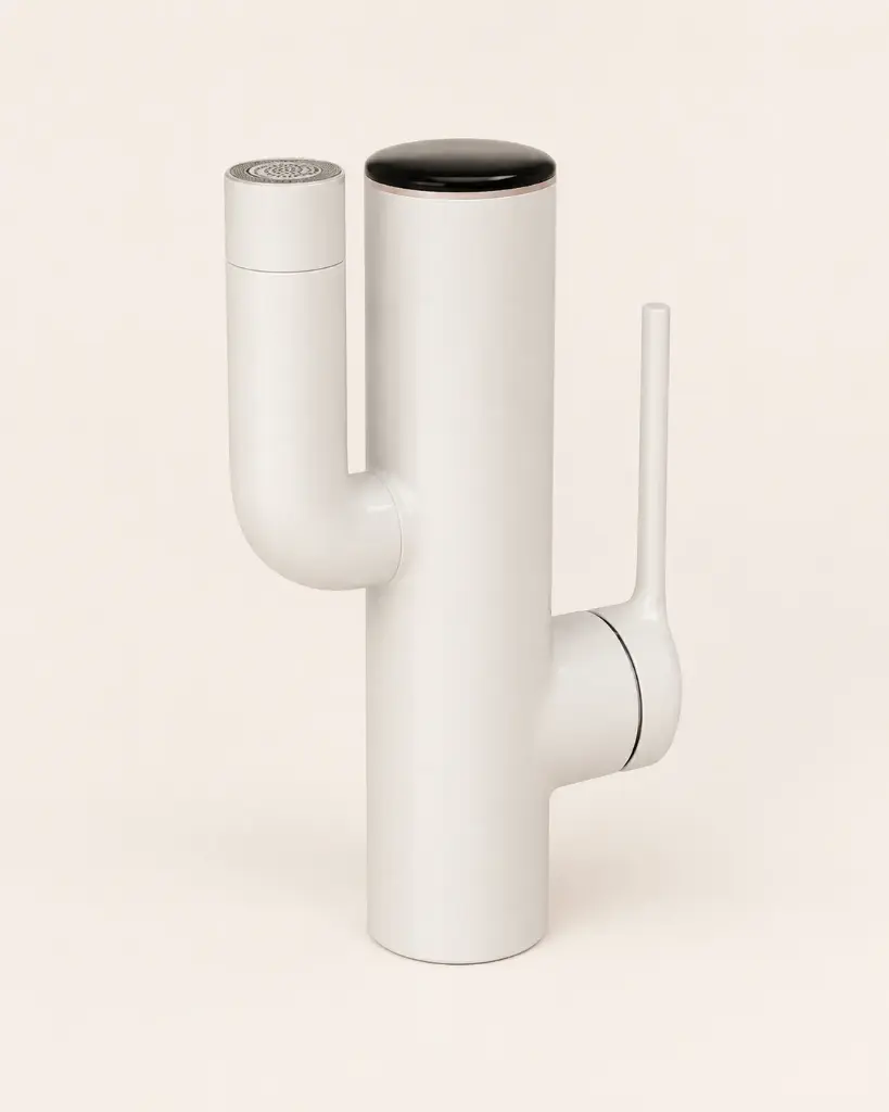 Mitigeur Lavabo,blanc, Cactus