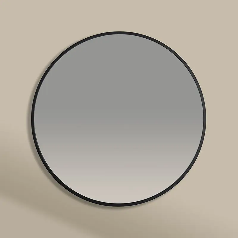 Miroir Rond 60cm, Noir mat, Châtelet2
