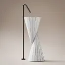 Totem 36 x 85cm, Blanc mat, Swing