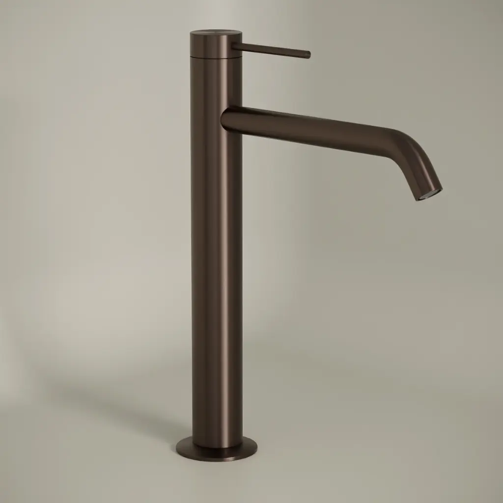 Mitigeur lavabo surélevé, Café, Madeleine   