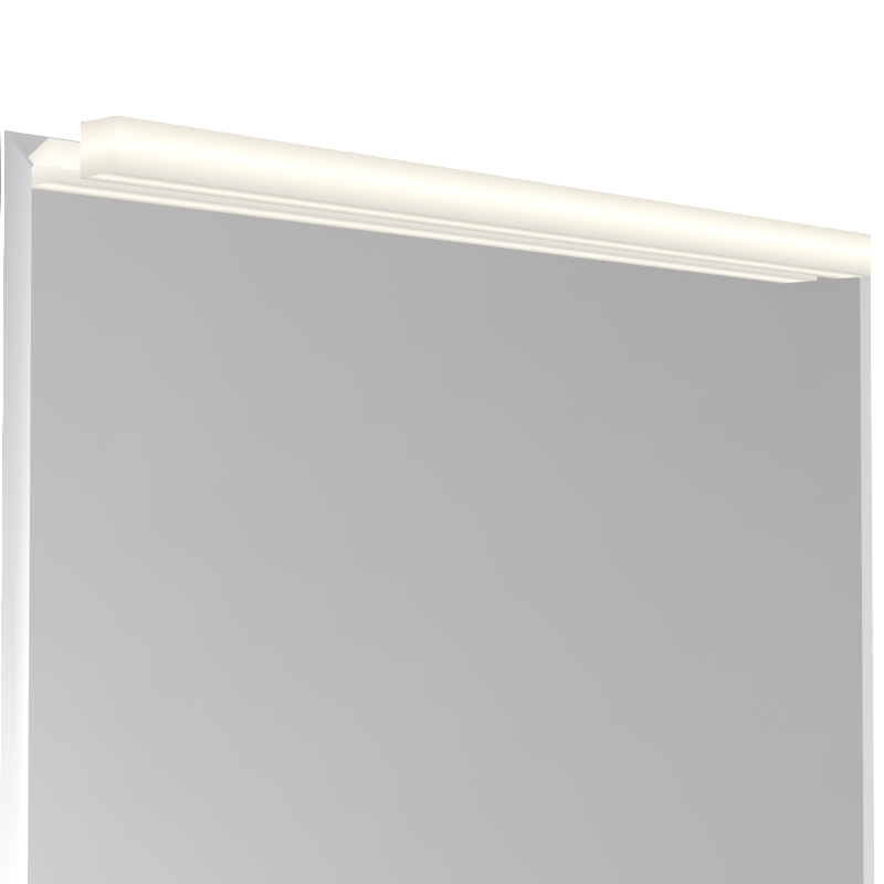Pack miroir biseauté Reflect 140x80 cm et applique Ingo 90 cm