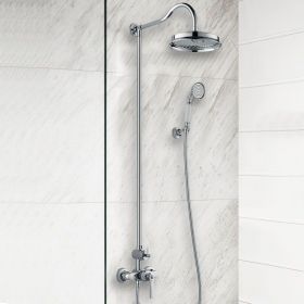 Colonne de douche avec mitigeur mécanique chromée, Liberty - image 2