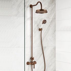 Colonne de douche avec mitigeur mécanique, traité cuivre, Liberty - image 2