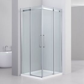 Cabine de douche coulissante, 90 à 100 cm, Merida