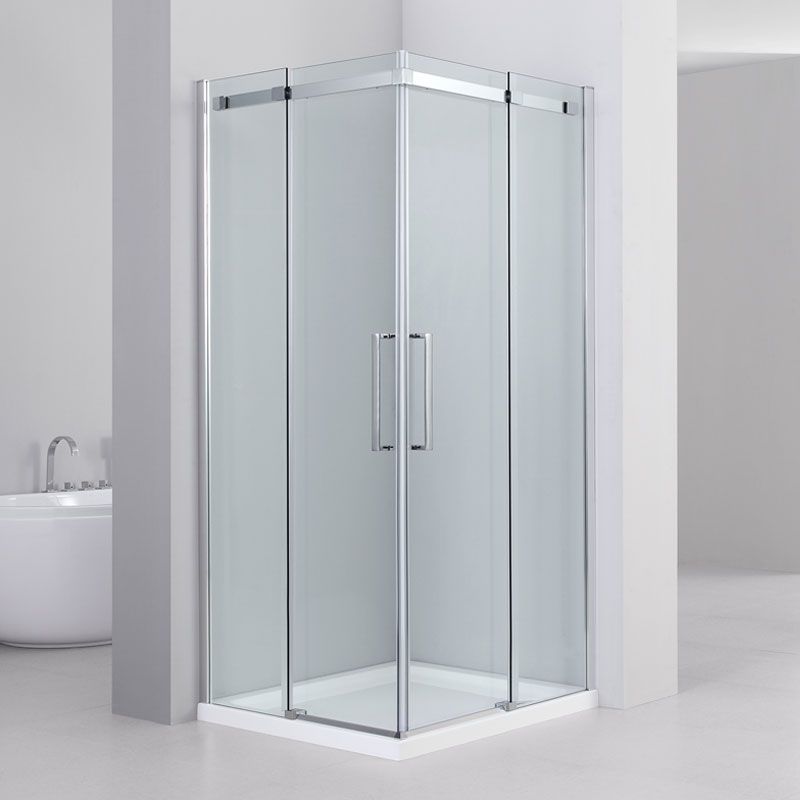 Cabine de douche coulissante, 90 à 100 cm, Merida