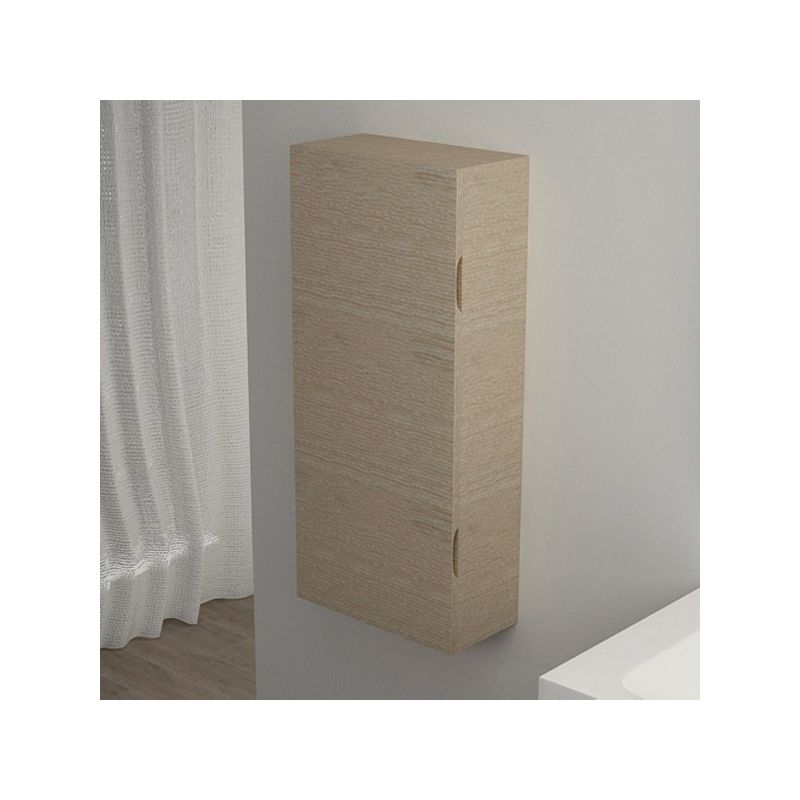 Demi-colonne de rangement Flex Chêne blanchi, 90x40 cm