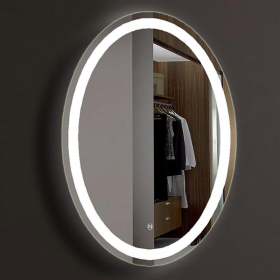 Miroir 80x60 cm lumineux Oval, avec éclairage LED, - image 2