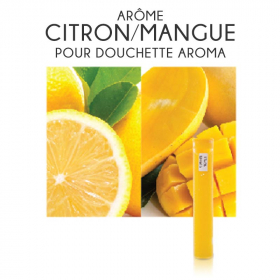Filtre arôme Citron et Mangue + Vitamine C pour douchette Aroma (boîte de 3)