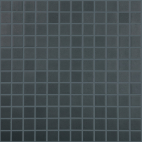 Mosaïque verre recyclé gris foncée, 31x31 cm, Nordic matt dark grey