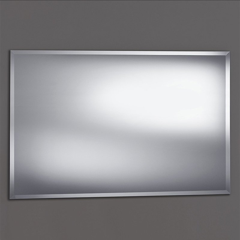 Miroir salle de bain biseauté, 120x80 cm, Reflect