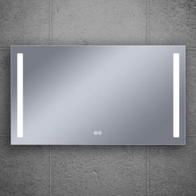 Miroir éclairant LED, 140x80 cm, Luce