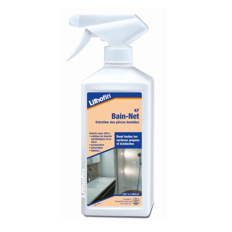 Nettoyant pour salle de bains, 500 ml, Lithofin Bain-Net